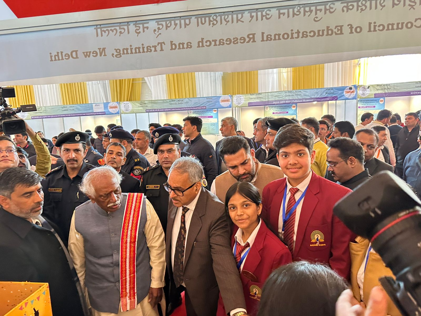 Young Innovators, Big Impact: Mayoorians shine bright at RBVP 2024